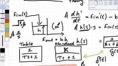 First order system introduction