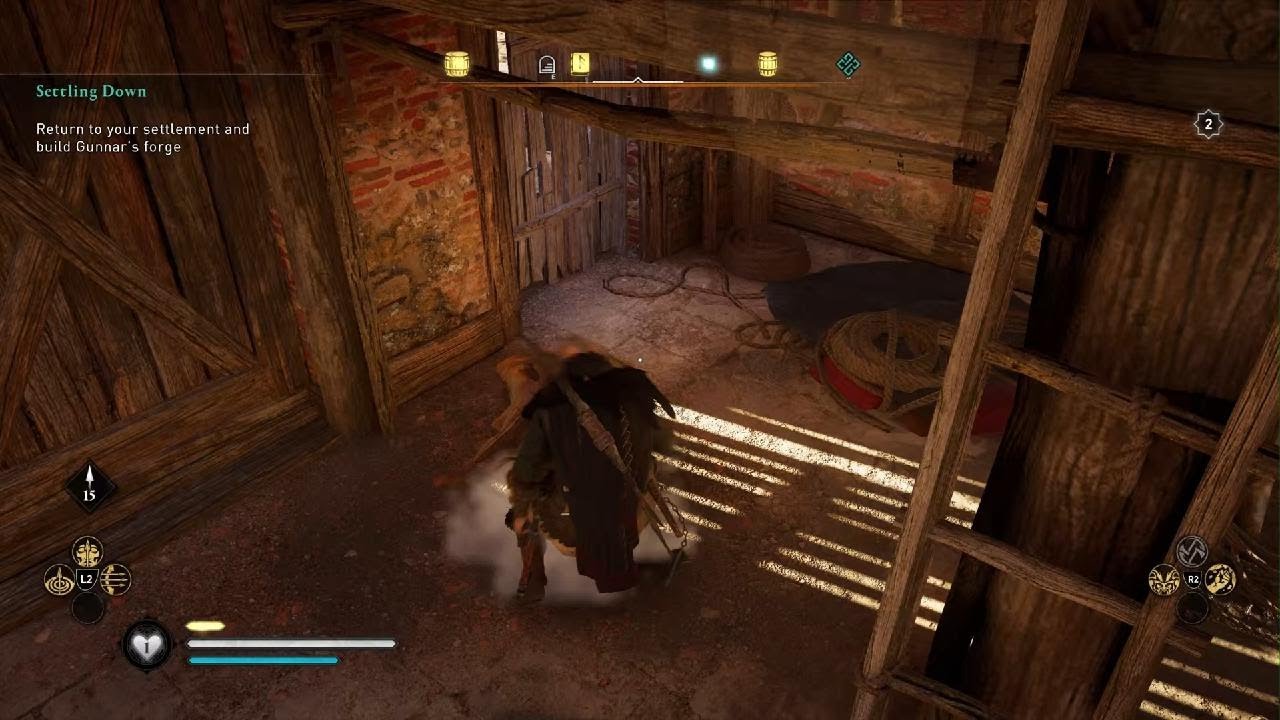 Assassin's Creed Valhalla, Rading The ILe of Monastery.