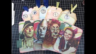 Making 4 More Tags for My Wizard of Oz Journal