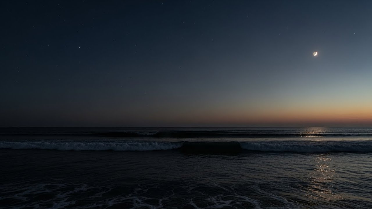 Falling Asleep to Gentle Ocean Waves | Sleep Faster Tonight