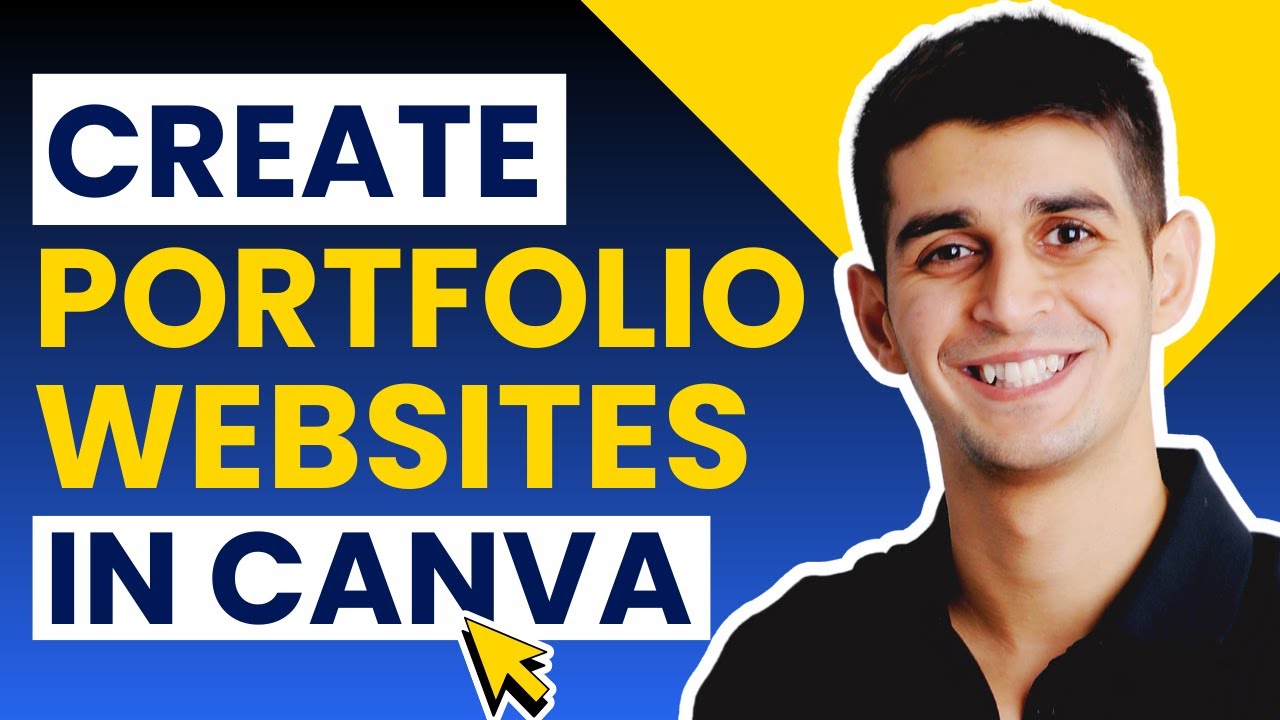 How to Create a Professional Portfolio Website in Canva for FREE! (2025 ...