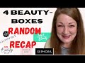Random recap of beauty boxes