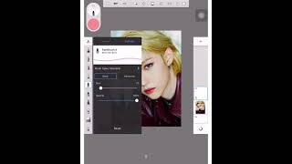 How I edit hair colors on Autodesk SketchBook tutorial screenshot 4