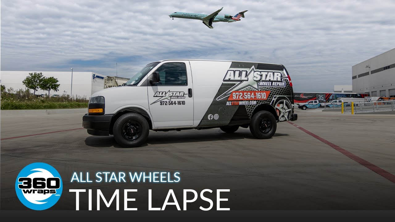 360 Wraps TIME LAPSE All Star Wheel Repair! YouTube
