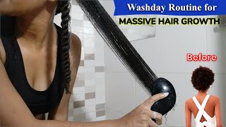 DO THIS FOR GUARANTEED HAIR GROWTH | Start To Finish Washday Routine