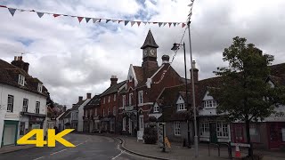 Fordingbridge Walk: Town Centre【4K】