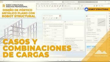🧐ROBOT STRUCTURAL combinaciones de carga 👷‍♂️