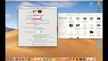 HOW TO CHANGE SIDEBAR ICON SIZE IN MAC OS MOJAVE