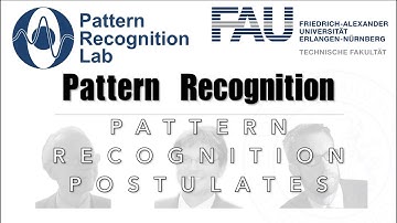 Pattern Recognition [PR] Episode 2 - Pattern Recognition Postulates
