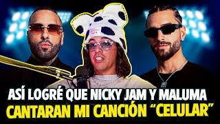 El Autor De "Celular" Revela Cómo Maluma Y Nicky Jam Cantaron Su Tema🔥Cuanto Le Pagan A Chris Tamayo