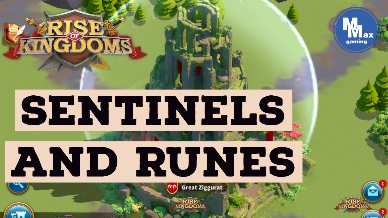 Lost Kingdom Sentinels and New Runes Rise of Kingdoms KvK YouTube