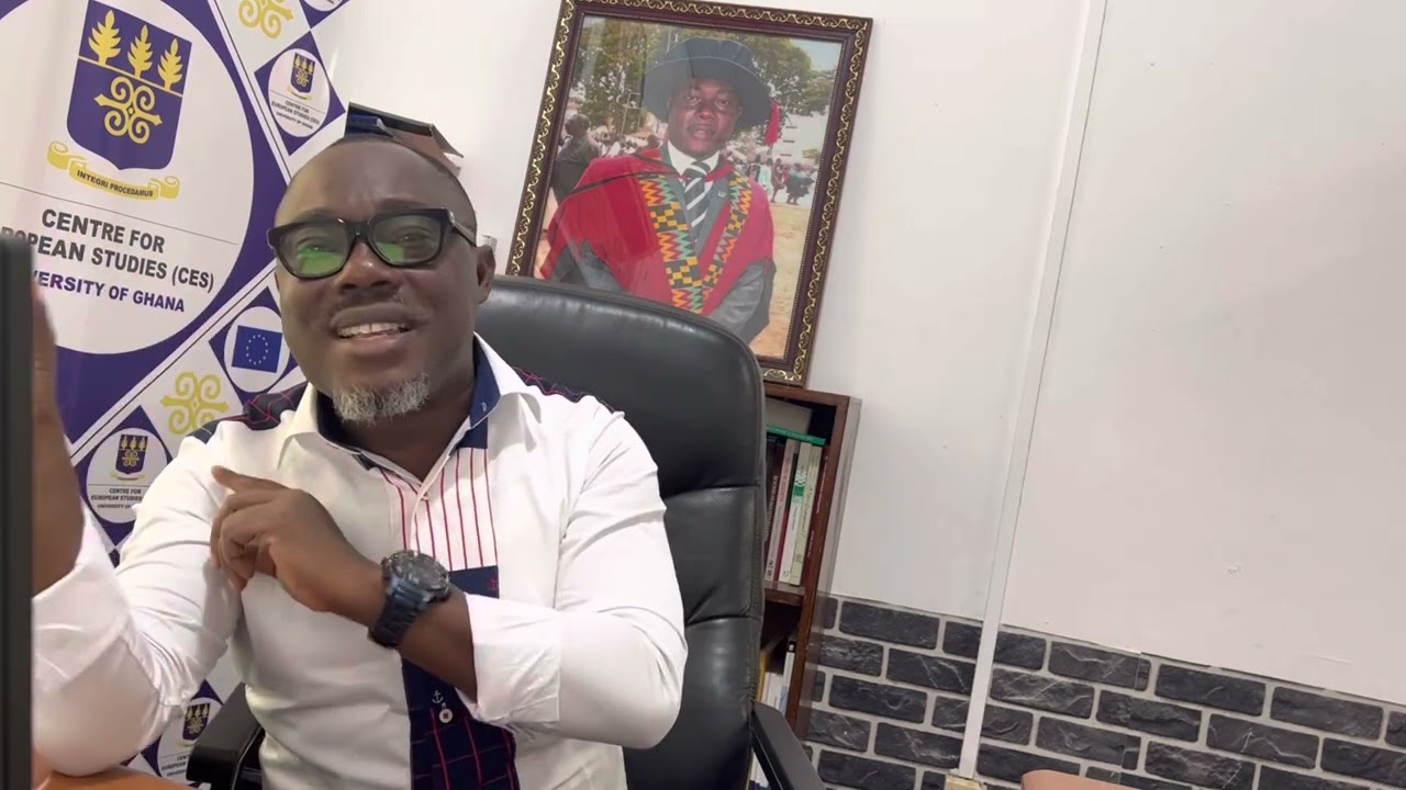 Prof Ransford Edward Van Gyampo lectures the Relevance and Criticisms of Normative Political Theory