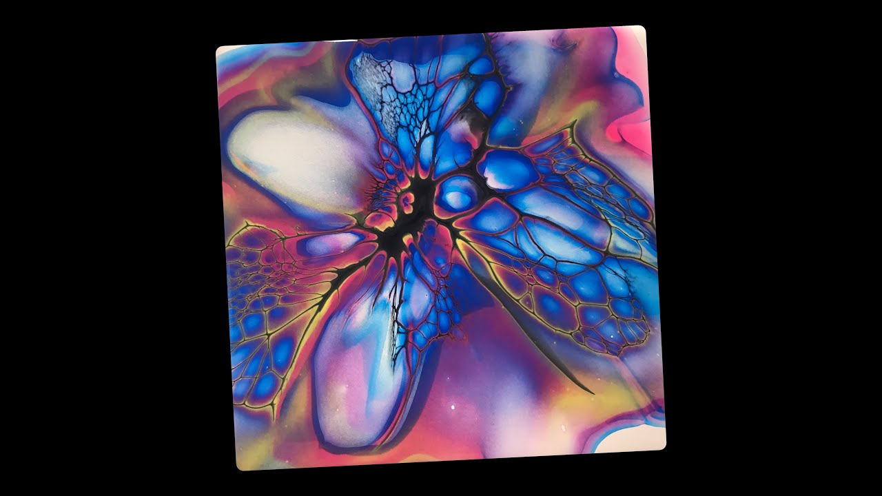 357 Cell Activator Series 3 of 4 ~ Bloom Acrylic Fluid Art ~ Art By ...