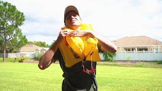 Inflating An Airline/Private Jet Life Vest! - Tech Tuesday