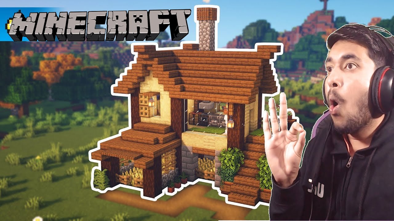 Building my New House in Minecraft | Minecraft #4 - YouTube