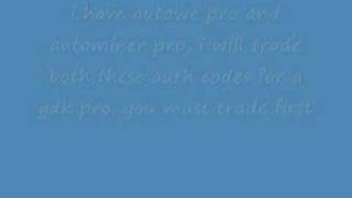 Celebrity trading auth codses for rsbots.net Profile