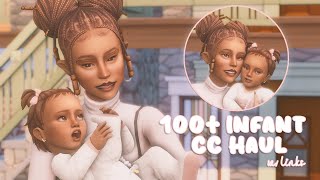 Infant CC Hair Haul w/ Links | The Sims 4