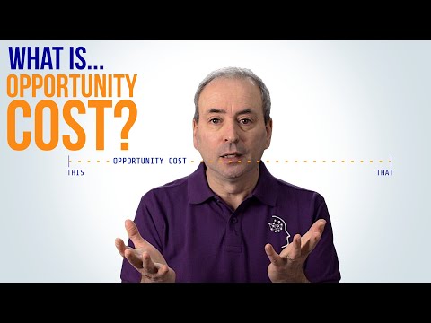 opportunity cost def
