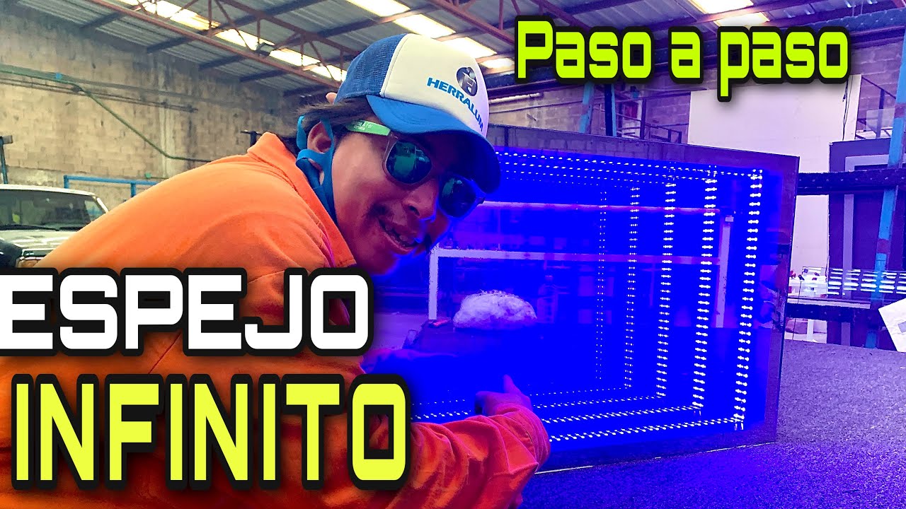 Cómo hacer un espejo infinito con tira led 