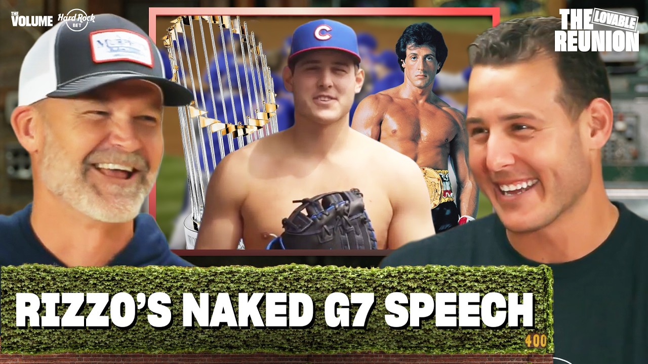 Ronchy Rizzo Anthony Rizzo's HILARIOUS story of NAKED 'Rocky' speech to Cubs in 2016 ...