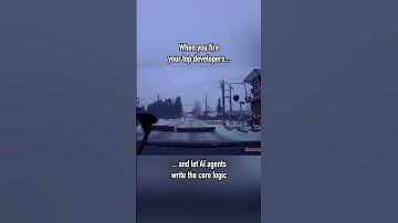 When you let AI agents write the core logic #softwareengineer