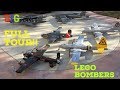 All of my custom LEGO bombers April 2018