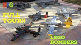 All of my custom LEGO bombers April 2018