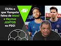 "Cara, se o MESSI for pro PSG jogar com o NEYMAR..." OLHA o que Vampeta falou!