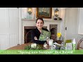 Unboxing the spring into summer garden tea party box by new england fine living