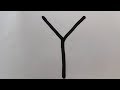 How to turn letter y to a beautiful butterfly  focal pencil