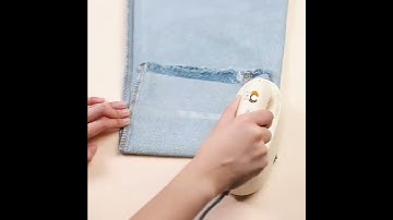 How to Use Double-Sided Adhesive Hem Tape – No Sewing Needed! ✂️✨
