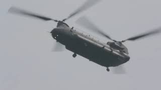 RAF Chinook Display -- Bournemouth Air Fest 2021
