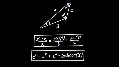 Geometric Algebra in 2D - Some Trigonometry