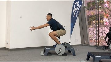 Exxentric kBox Pro. Best Eccentric Flywheel Training. Squat, Deadlift, Pulling (Home Gym )