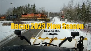 Snow Plowing~2023 Compilation