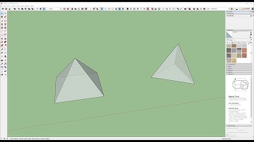 Perfect Pyramid (3 and 4 sided) in Sketchup