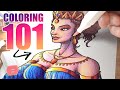 How to COLOR like a PRO! - Secrets Revealed...