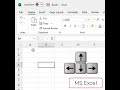MS Excel Scroll Lock Key