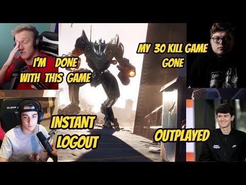 7 MINUTES OF STREAMERS  DESTROYED BY *NEW*  B.R.U.T.E MECH FORTNITE