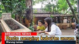 WARUNG DI AREA PEMUKIMAN KUBURAN KRAMAT...!!!