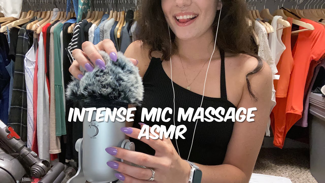 Asmr Intense Mic Massage Head Massage Asmrbyj Youtube 