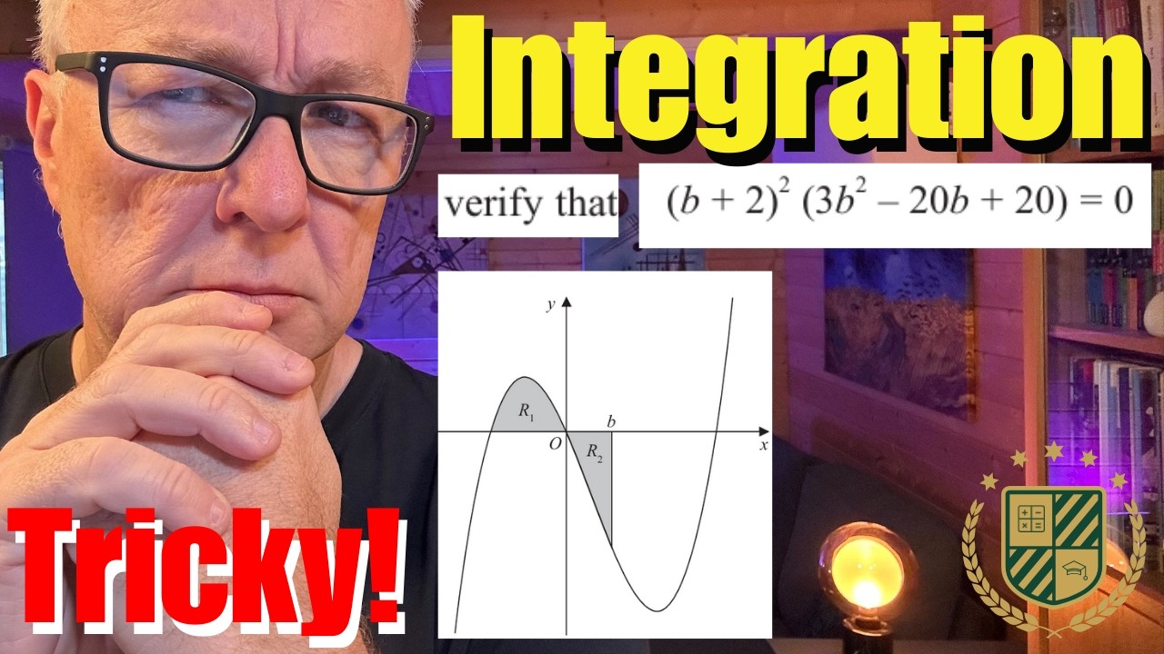 Tricky Integration Edexcel A-Level Maths 2019 Paper 1 (Pure) Q8 | Tricky Integration - YouTube