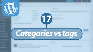 Mastering WordPress in Arabic #17 - WordPress Categories vs Tags