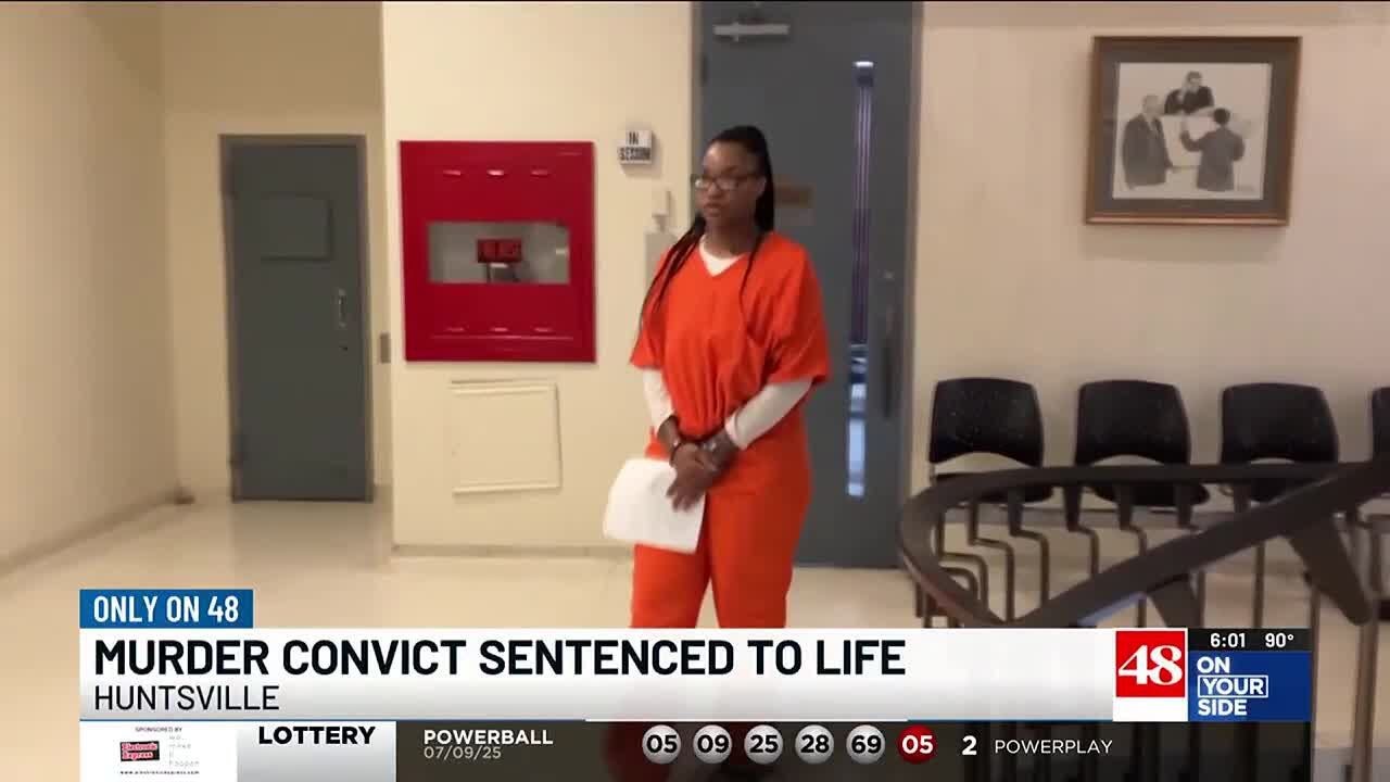 Huntsville woman sentenced to life in prison for 2019 murder - YouTube