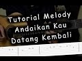 Belajar Melody Andaikan Kau Datang Kembali Noah