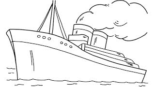 How To Draw Titanic Ship Videos Infinitube