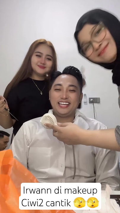 IRWAN DA - DI MAKEUP CEWEK2 CANTIK #irwandacademy #irwanda #hiburan #shortvideo