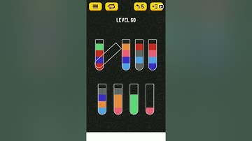 water sort puzzle level 60 | walkthrough solution | Mini Gamer World