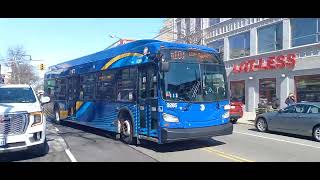 [The New Fleet] MTA Bus: 2023 New Flyer XD40 #9285 in action on the Q101