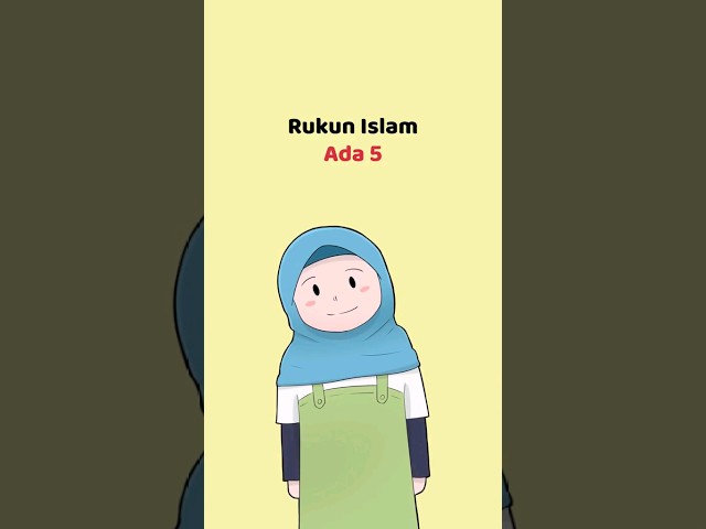 Rukun islam ada 5 #shorts #shortvideo #fyp class=